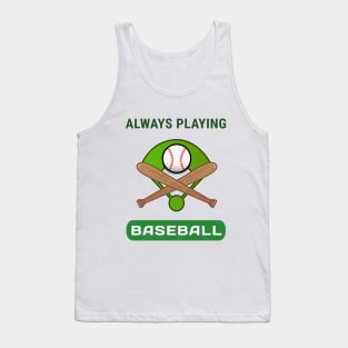 Cool Design For Baseball Lovers Tank Top